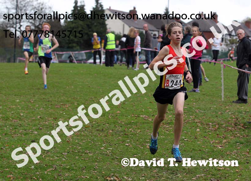 Under-15 boys Northern Cross Country Relays. Photo: David T. Hewitson/Sports for All Pics